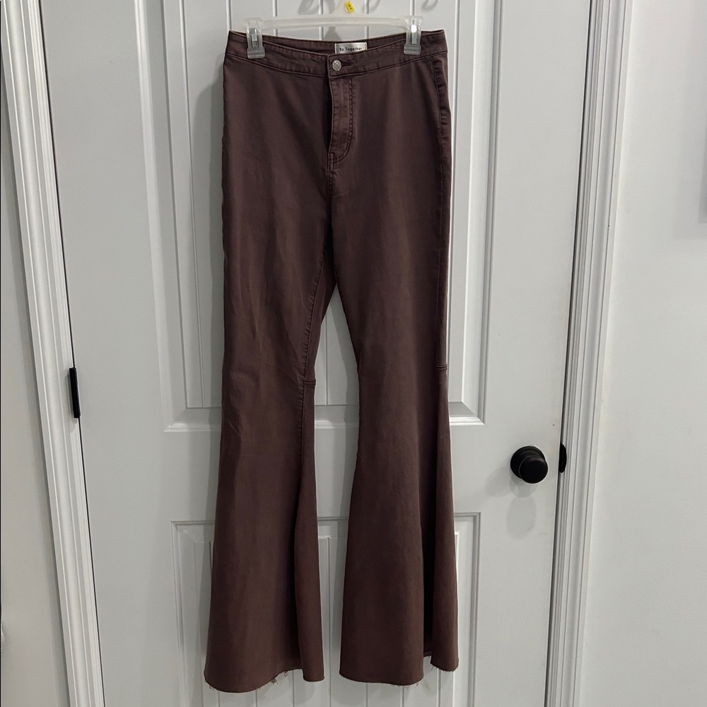 By Together Brown Flare Pants